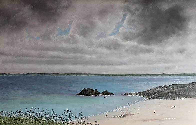 Clouds Over Porthgwidden Beach