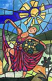 Dancing Lady Window